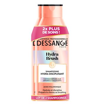 Shampooing hydra brush Dessange 2x250ml