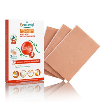 Patch articulation Puressentiel 14 huiles essentielles - x3