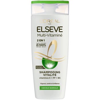 Shampoing Revitalisant Elsève Multi-Vitaminé 2en1 - 350ml