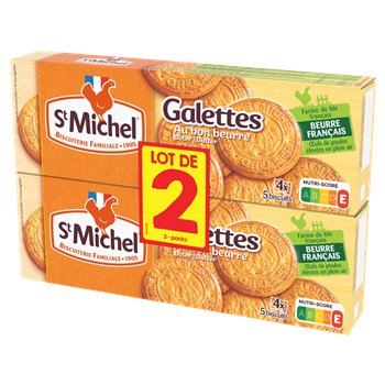 Biscuits galettes St Michel 2x130g