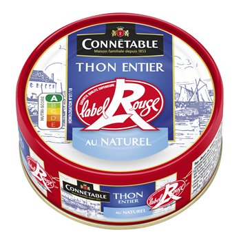 Thon Alba Connetable Naturel Label Rouge - 112g