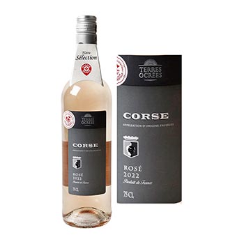 AOC Corse vin rosé Terres Ocrées - 75cl