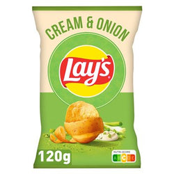 Chips Lay's Saveur crème oignon - 120g