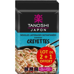 Nouilles de blé Tien Shan Crevette - 2x85g+85g offerts