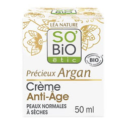 Crème anti-âge So Bio Etic Plaisir d'argan - 50ml