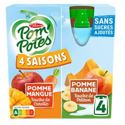 Compotes Pom'Potes Carotte - 360g