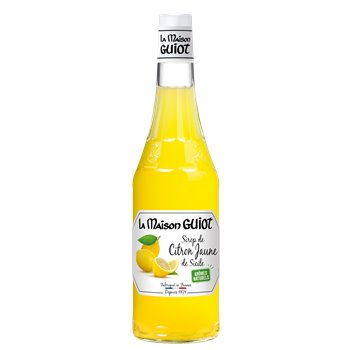 Sirop La Maison Guiot Citron jaune de Sicile - 70cl