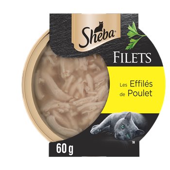 Filets Les Effilés Sheba Poulet - 60g