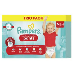 Couches-culottes Pampers Premium Taille 6 - x81
