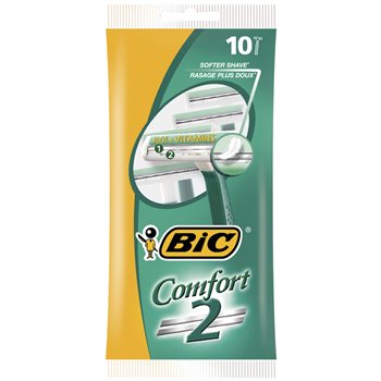 Rasoirs jetables Comfort 2 Bic x10