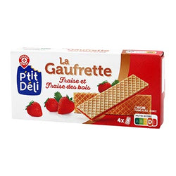 Gaufrette P'tit Déli Fraise des bois - 160g