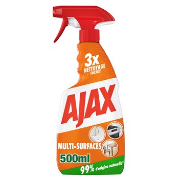 Spray nettoyant ménager Ajax Multi-surfaces - 500ml