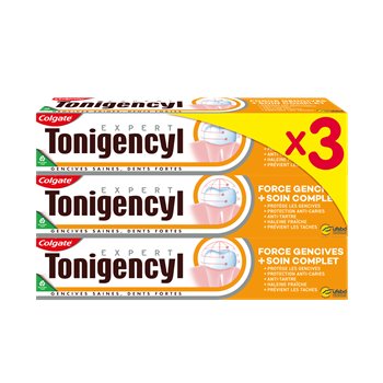 Dentifrice Colgate Tonigencyl Gencive - 3x75ml