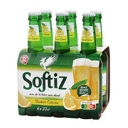 Bière citron softiz Sans alcool - 6x33cl