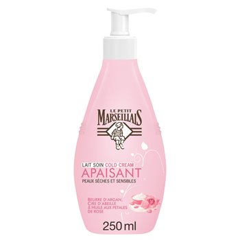 Lait corps Le Petit Marseillais Beurre d'Argan Roses - 250ml