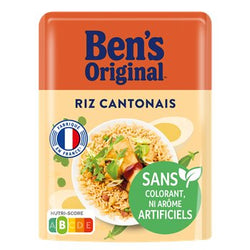 Riz micro-ondable Cantonais 2min BEN'S ORIGINAL 220g