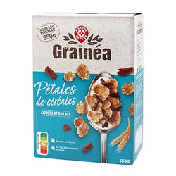 (15/05/25) Pétales de céréales Grainea Chocolat au lait - 550g