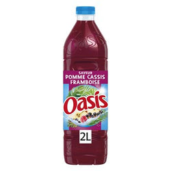 (07/23) Oasis Pomme Framboise Cassis 2L