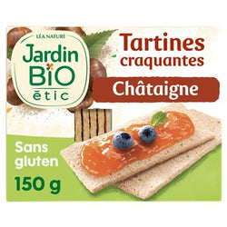 Tartines Jardin Bio Châtaigne sans gluten - 150g