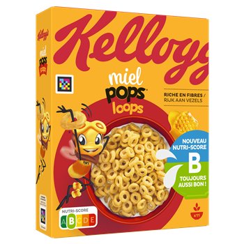 Céréales Miel Pops Loops Kellogg's 330g