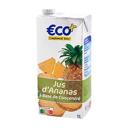 Jus d'ananas Eco + Brique 1L