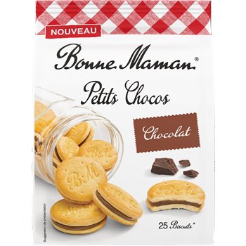 Biscuits Petits Chocos Bonne maman - 250g