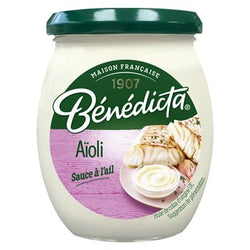 Sauce aïoli Bénédicta Bocal - 260g