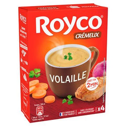Soupe instantanée Royco Crème de volaille - 4x200ml