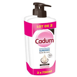 Crème de douche Cadum Surgras - Coco - 2x750ml
