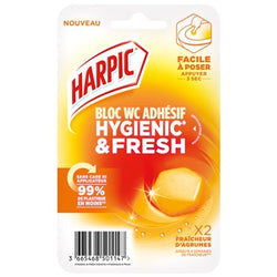 Bloc WC Harpic Hygienic & Fresh Agrumes - x2