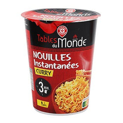 Nouilles Table du Monde Asiatiques Curry cup - 61.5g