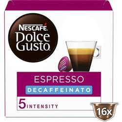 (03/06/25) Capsules Nescafé Dolce Gusto Espresso Décaféiné - x16