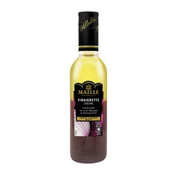 Vinaigrette au vin rouge échalote et petits oignons rouge MAILLE, bouteille de 36cl