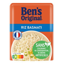 Riz Basmati express 2min BEN'S ORIGINAL - Sachet micro-ondable 220g