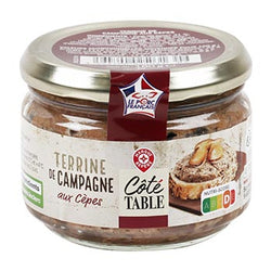 Terrine de campagne Côté Table Cèpes - 180g