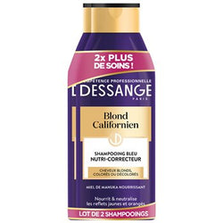 Shampooing bleu blond californien Dessange 250mL x 2