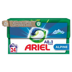 Lessive capsules Ariel All-in- Pods - Alpine - 487g - x24