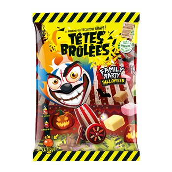 Bonbons Têtes Brûlées Family Party 600g