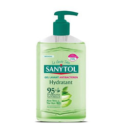 Gel lavant hydratant Sanytol Aloe vera Bio - 250ml