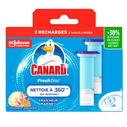 Recharges WC Canard Fresh Disc Fraîcheur Marine - 2x6 disques