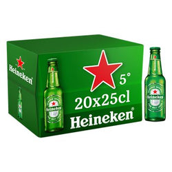 Bière blonde Heineken 20x25cl