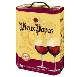 Vin de l'Union Européenne rouge Vieux Papes - BIB 5L