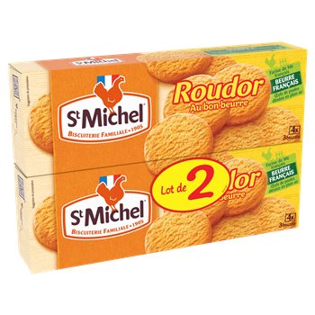 Biscuit Roudor St Michel 2x150g