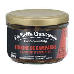 Terrine de campagne espelette La Belle Chaurienne - 180g