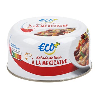 Salade Mexicaine Eco+ Au thon - 280g