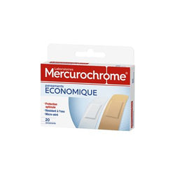 Pansements Mercurochrome Famille x50