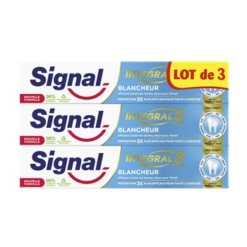 Dentifrice Signal Integral 8 Blancheur - 3x75ml