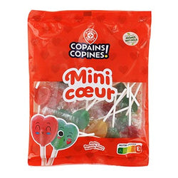 Bonbons Copains Copines Mini sucettes - 168g