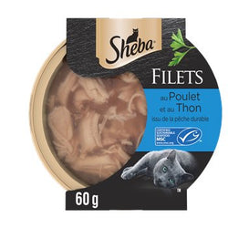 Filets poulet Thon Sheba 60g