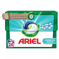 Lessive capsules Ariel All-in- Pods - Rosée du matin 492g x24